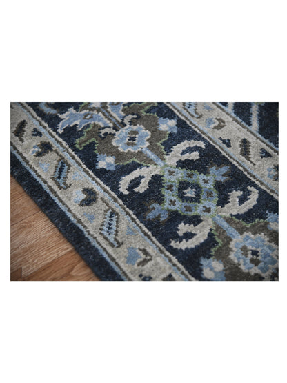 Limited Bailee BNS-900 BLUE SAPPHIRE Traditional Knotted Rugs