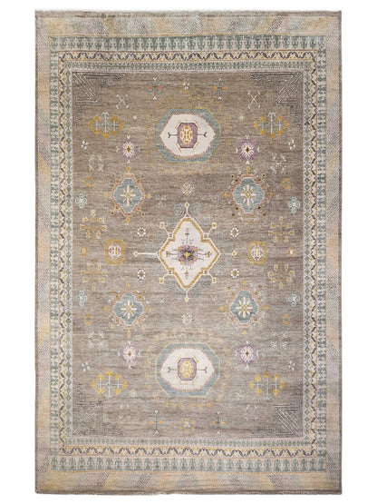 Artisan Bazaar Camel Beige Traditional Knotted Rug - Rugs - Artisan - Atlanta Designer Rugs