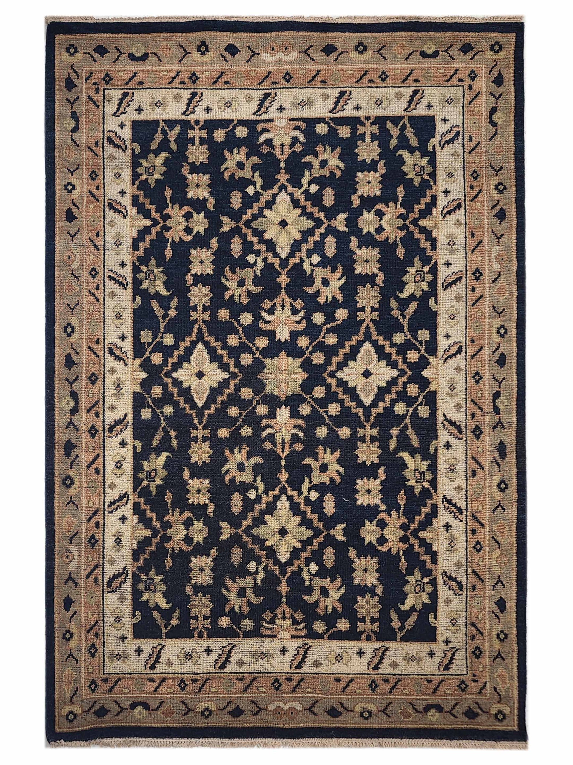 Artisan Felicity BZ-104 Navy Traditional Knotted Rug