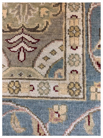 Artisan Cameron Lt.Blue Traditional Knotted Rug - Rugs - Artisan - Atlanta Designer Rugs
