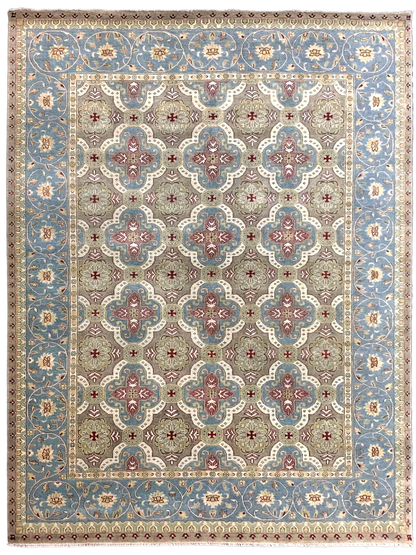 Artisan Cameron CB-202 Lt.Blue Traditional Knotted Rug