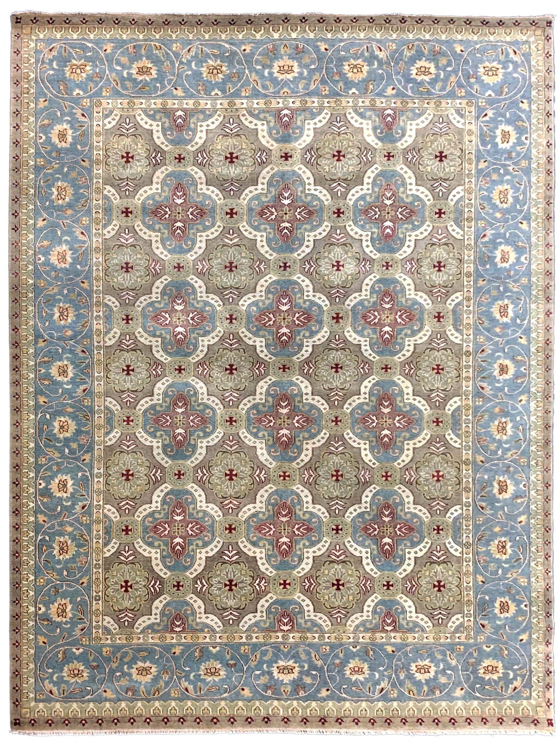 Artisan Cameron CB-202 Lt.Blue Traditional Knotted Rug