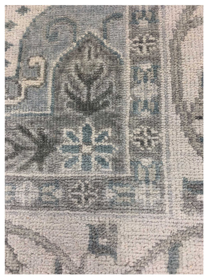 Artisan Cameron Lt.Grey Silver Traditional Knotted Rug - Rugs - Artisan - Atlanta Designer Rugs