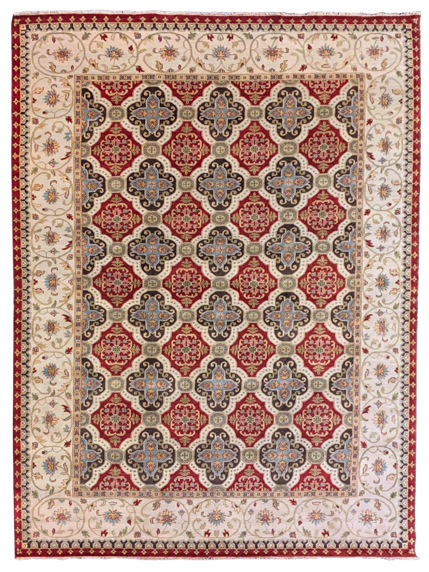 Artisan Cameron CB-202 Red Traditional Knotted Rug