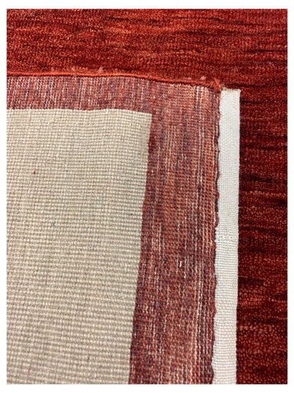 Artisan Lorraine Red Multi Modern Knotted Rug - Rugs - Artisan - Atlanta Designer Rugs