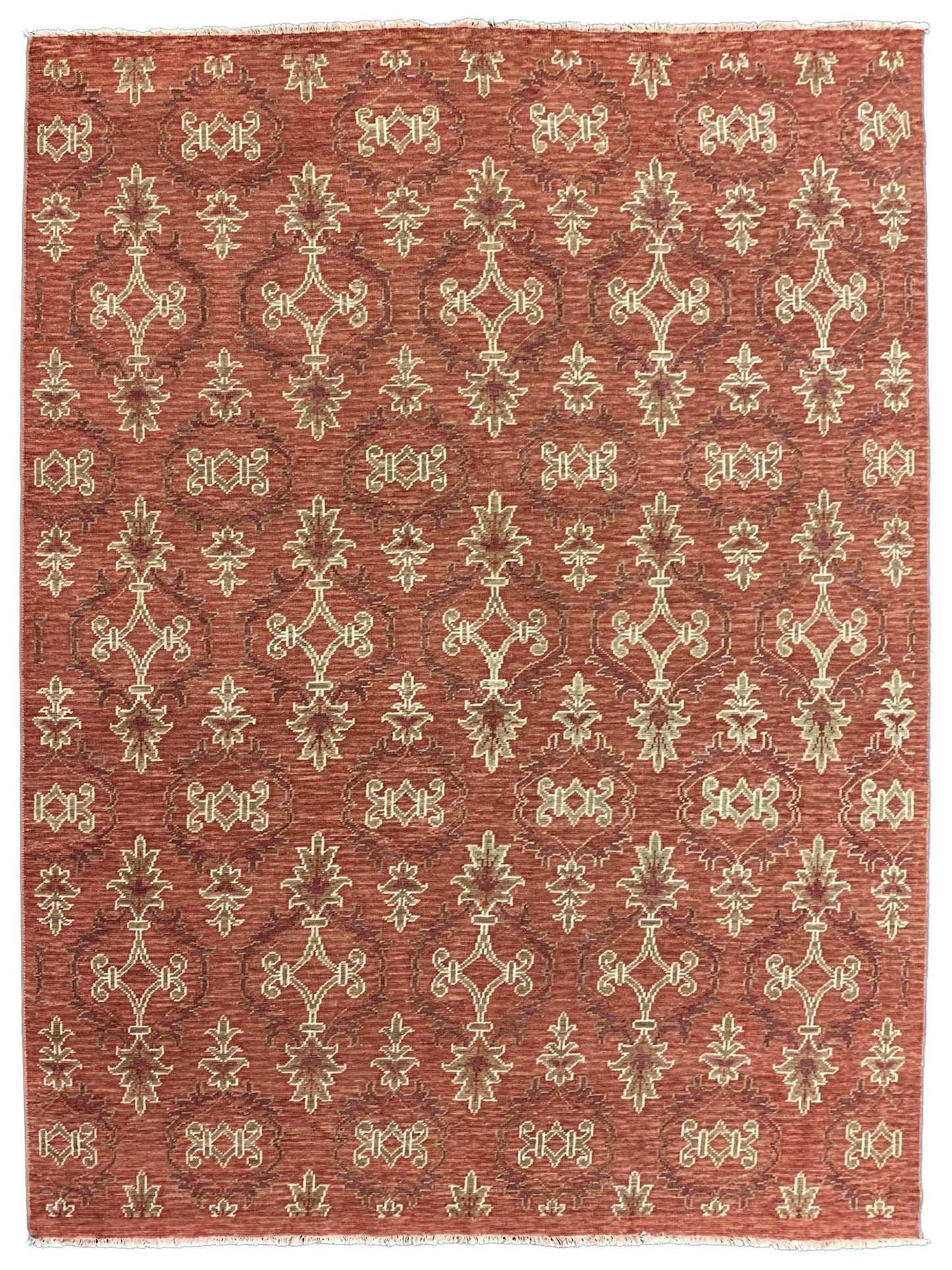 Artisan Uma OK-548 Orange Transitional Knotted Rug