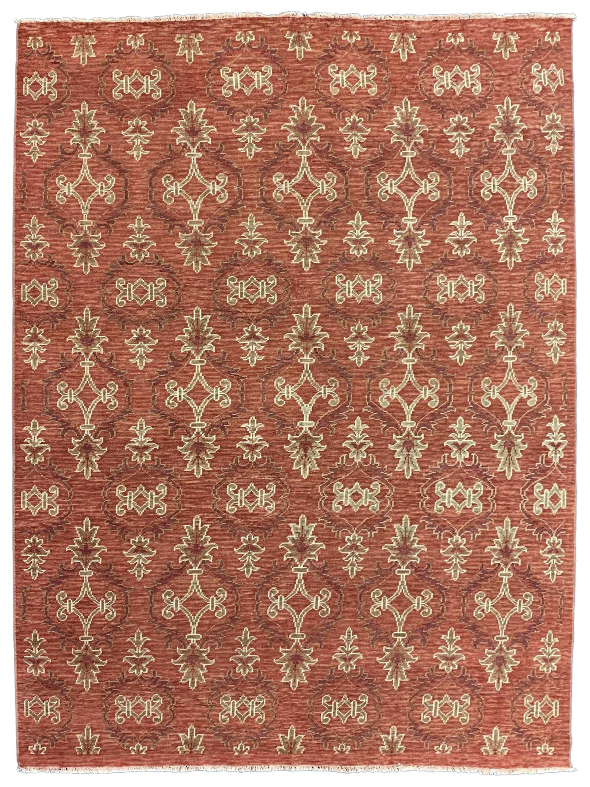 Artisan Uma OK-548 Orange Transitional Knotted Rug