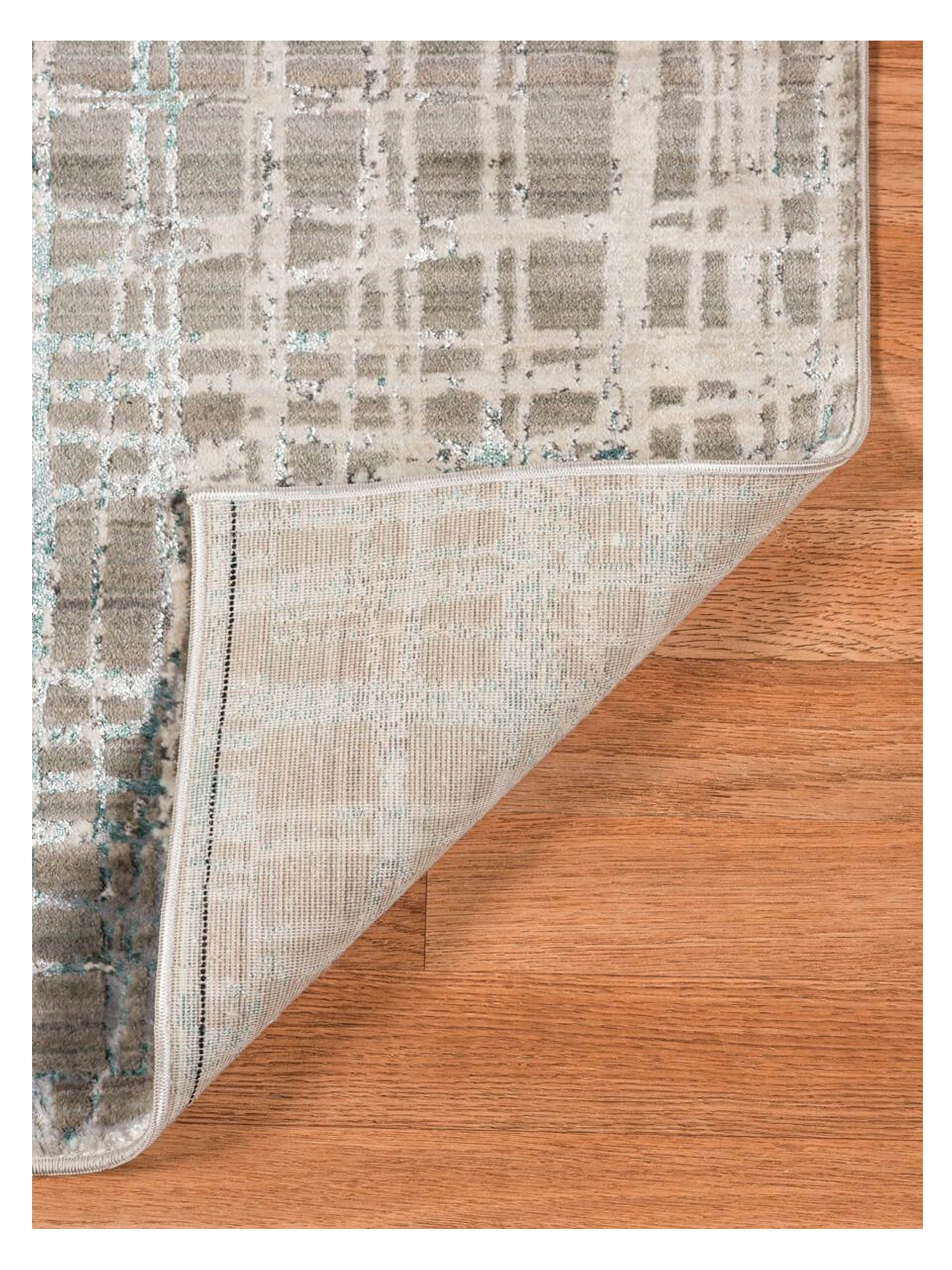 Limited Rosy RO-518 BLUE  Transitional Machinemade Rug