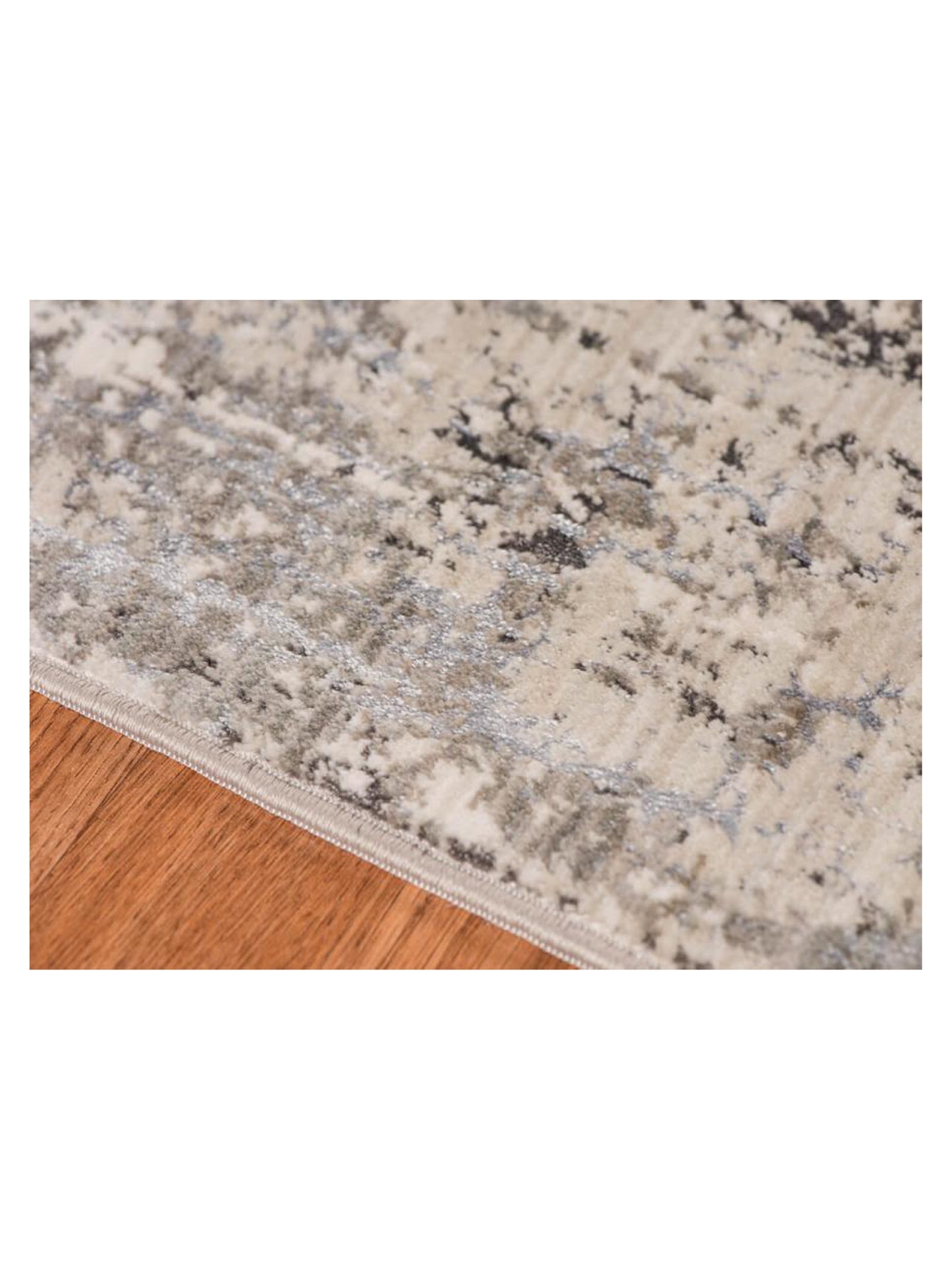 Limited Rosy RO-519 SILVER  Transitional Machinemade Rug