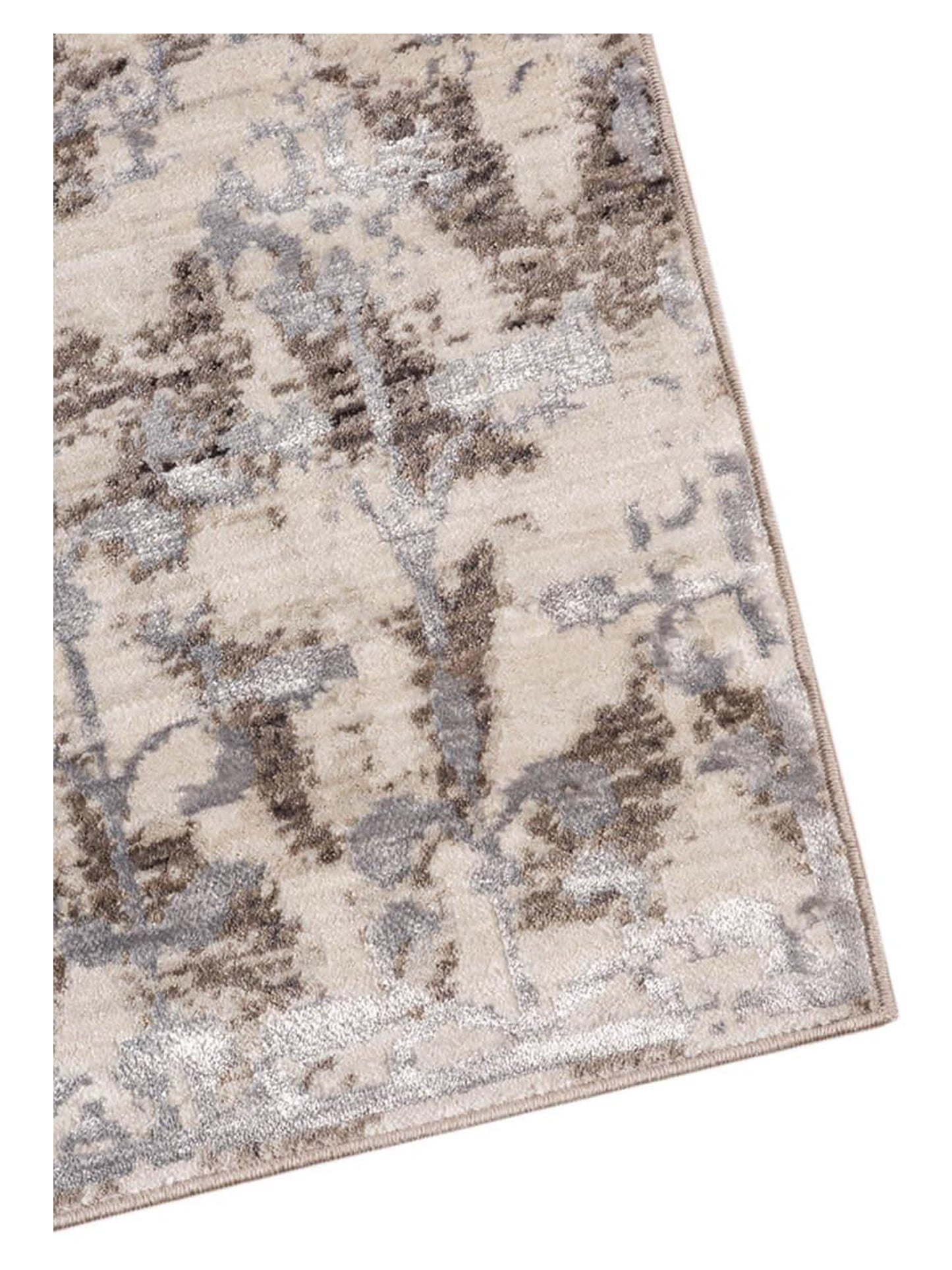 Limited Rosy RO-527 Silver  Transitional Machinemade Rug