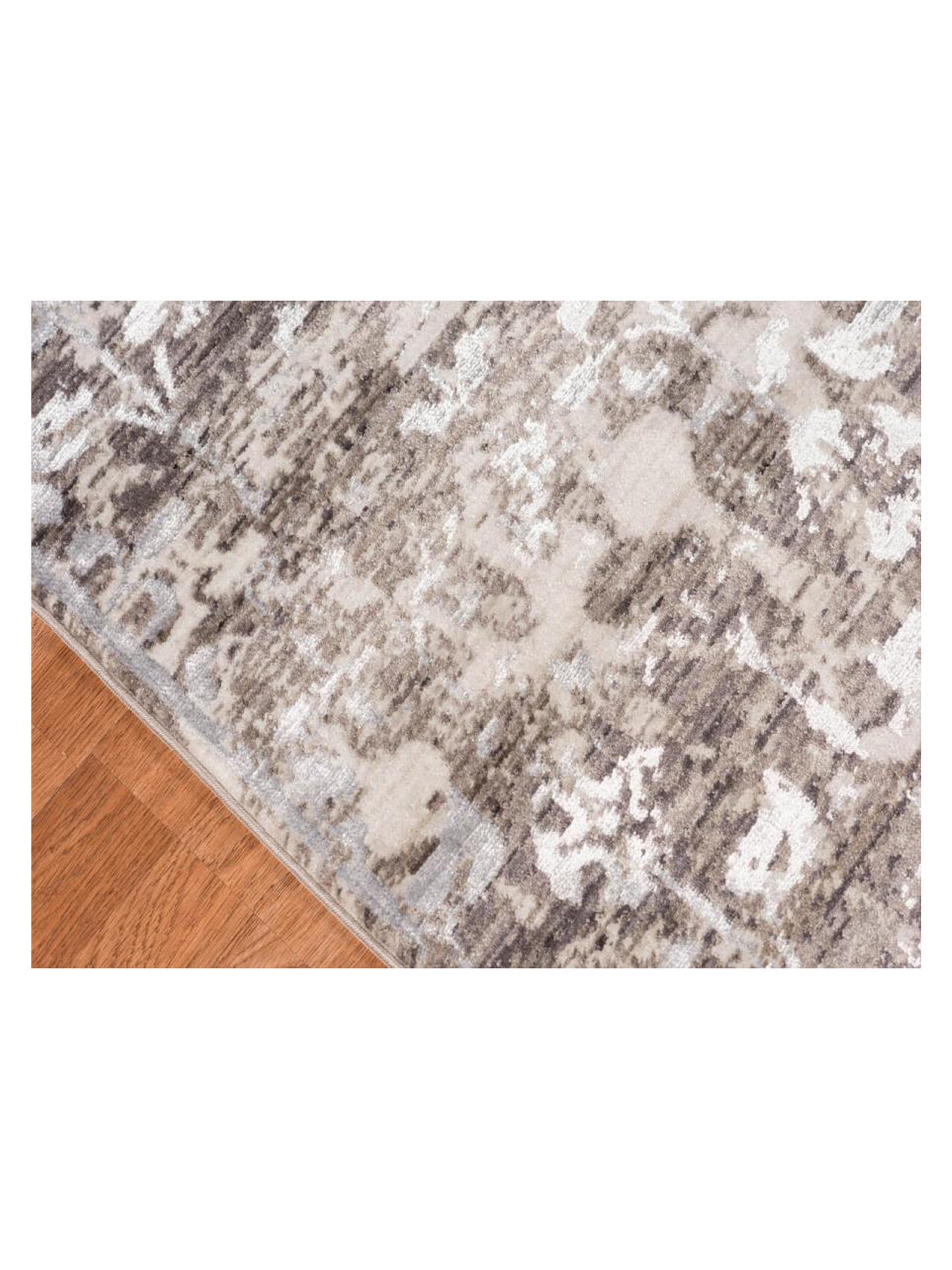Limited Rosy RO-527 Silver  Transitional Machinemade Rug