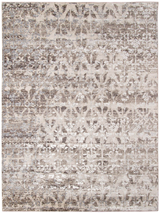 Limited Rosy RO-527 Silver Transitional Machinemade Rug