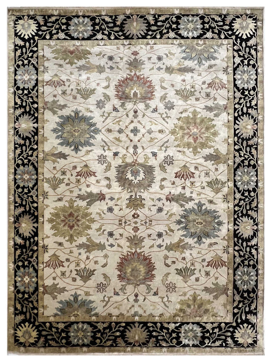 Super Cameron CB-204 Ivory Traditional Knotted Rug