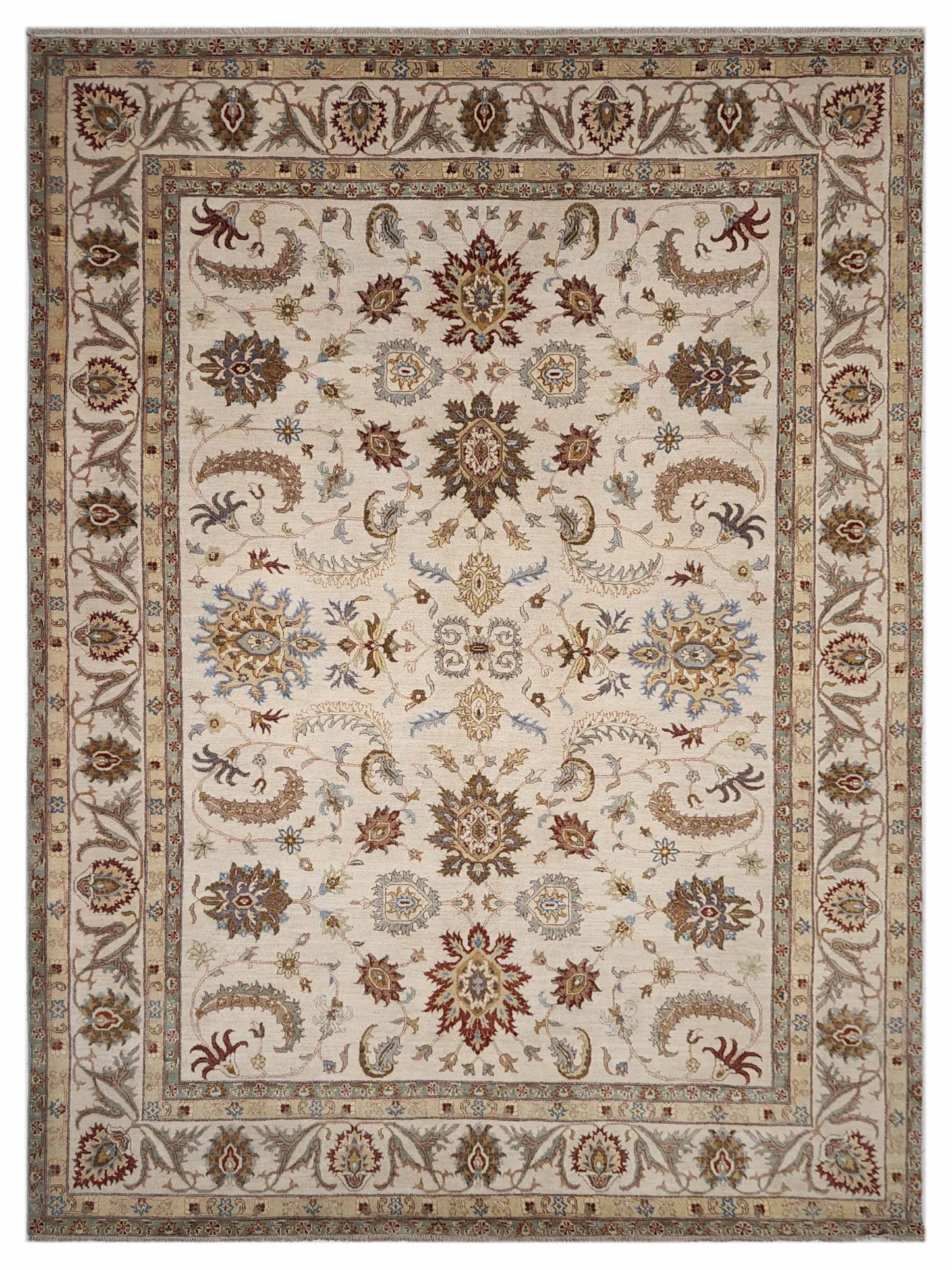 Artisan Zara CE-3072 Beige Traditional Knotted Rug