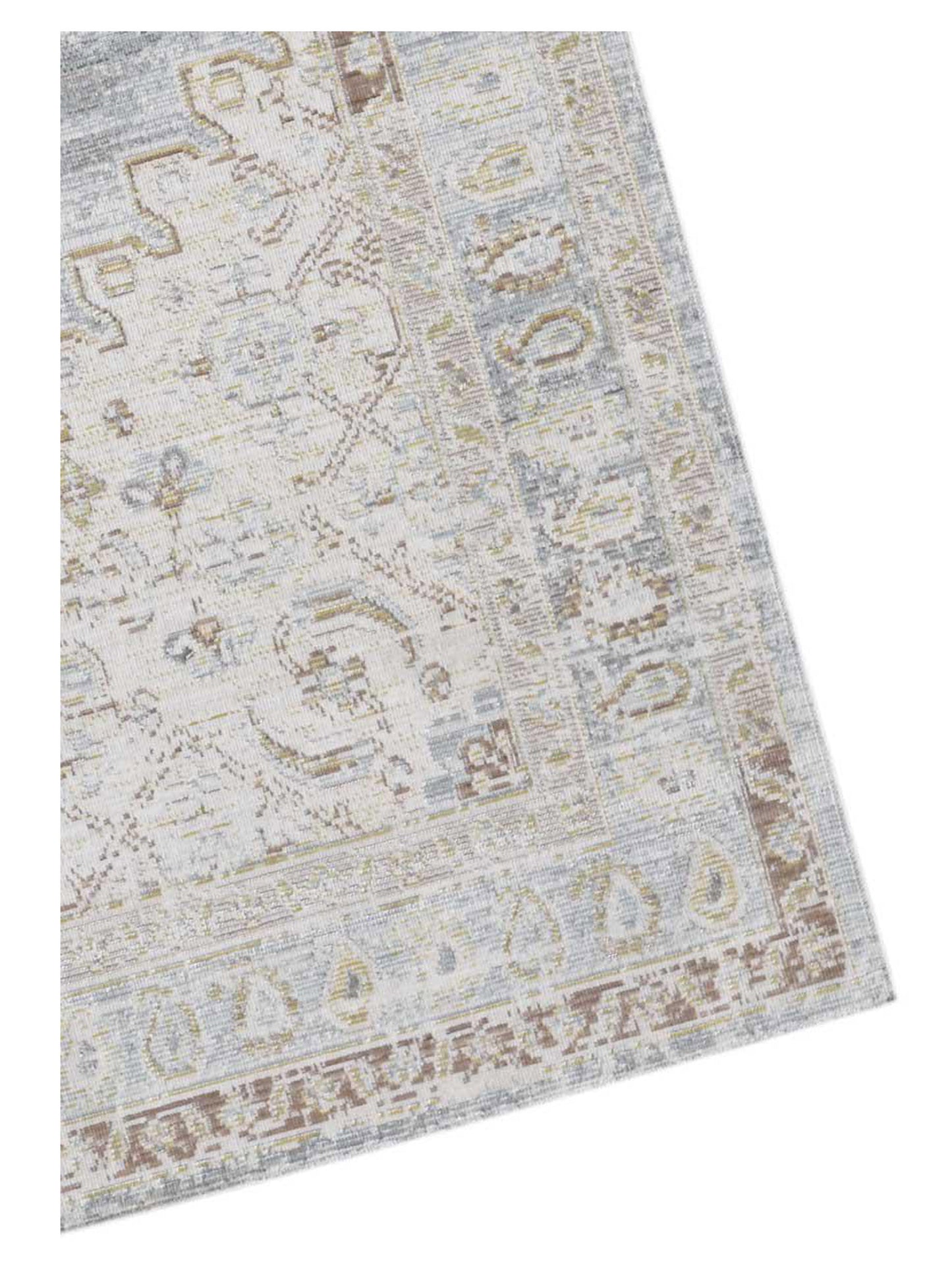 Limited Odeya OR-803 GRAY IVORY Traditional Machinemade Rug