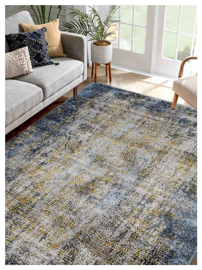 Limited Brianna BB-706 BLUE GOLD Transitional Machinemade Rugs