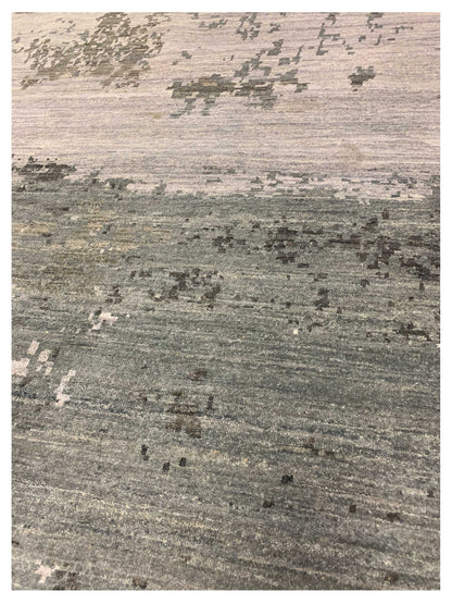 Artisan Adele Platinum Transitional Knotted Rug - Rugs - Artisan - Atlanta Designer Rugs