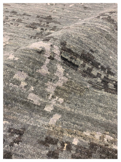 Artisan Adele Platinum Transitional Knotted Rug - Rugs - Artisan - Atlanta Designer Rugs