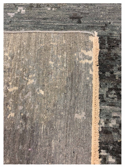 Artisan Adele Platinum Transitional Knotted Rug - Rugs - Artisan - Atlanta Designer Rugs