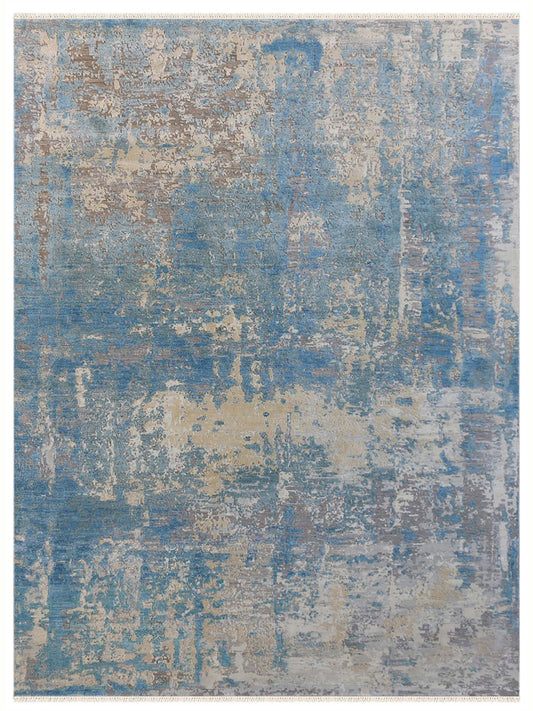 Limited DALBY DA-712 Ivory Transitional Knotted Rug