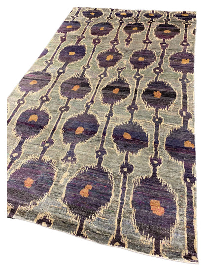 Artisan Ashley Grey Dk.Grey Transitional Knotted Rug - Rugs - Artisan - Atlanta Designer Rugs