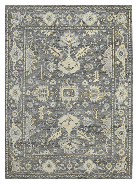 Limited DERBY DE-155 BROWN Traditional Knotted Rug
