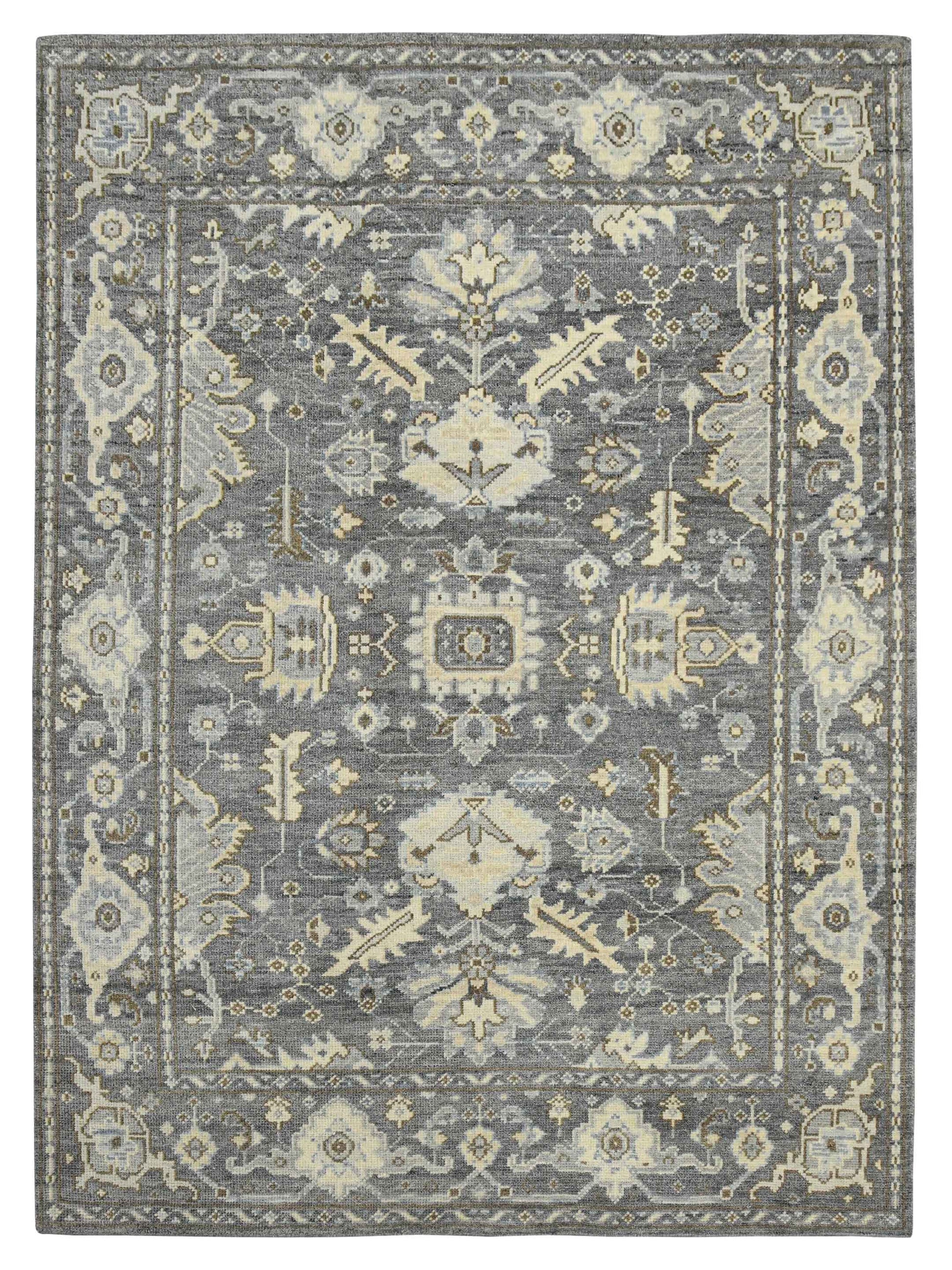 Limited DERBY DE-155 BROWN Traditional Knotted Rug