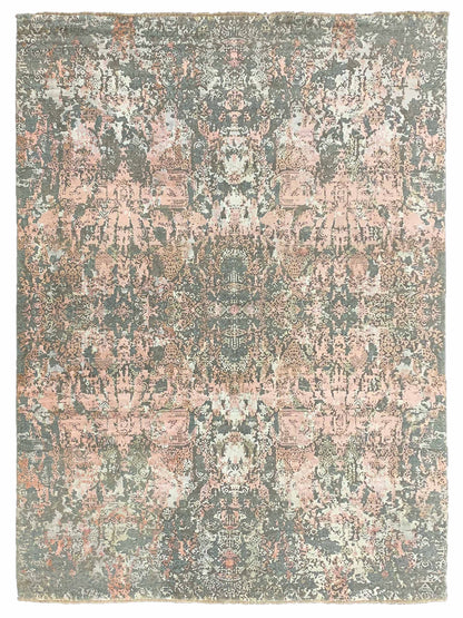 Artisan Dakota Beige Pink Transitional Knotted Rug - Rugs - Artisan - Atlanta Designer Rugs
