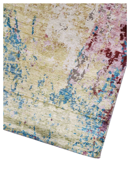 Artisan Dakota Beige Multi Transitional Knotted Rug - Rugs - Artisan - Atlanta Designer Rugs