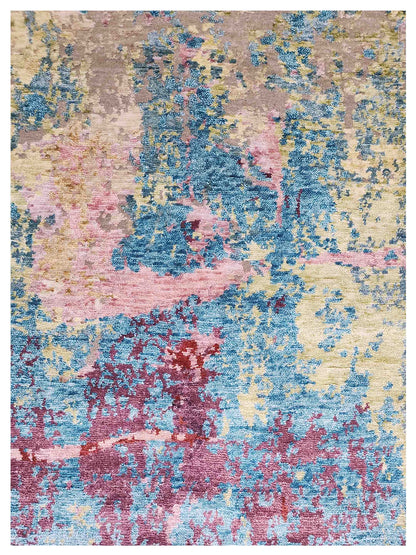 Artisan Dakota Beige Multi Transitional Knotted Rug - Rugs - Artisan - Atlanta Designer Rugs