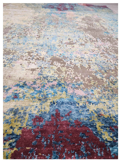 Artisan Dakota Beige Multi Transitional Knotted Rug - Rugs - Artisan - Atlanta Designer Rugs