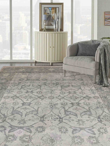 Artisan Emma Cream Traditional Knotted Rug - Rugs - Artisan - Atlanta Designer Rugs