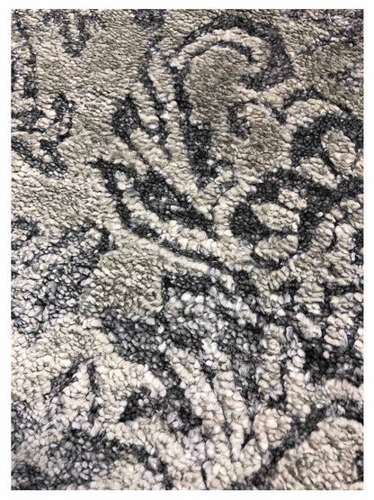 Artisan Dakota Silver Transitional Knotted Rug - Rugs - Artisan - Atlanta Designer Rugs