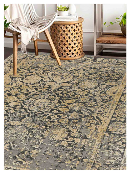 Limited DALBY DA - 725 Silver Sand Light Gold Traditional Knotted Rug - Rugs - Limited - Atlanta Designer Rugs