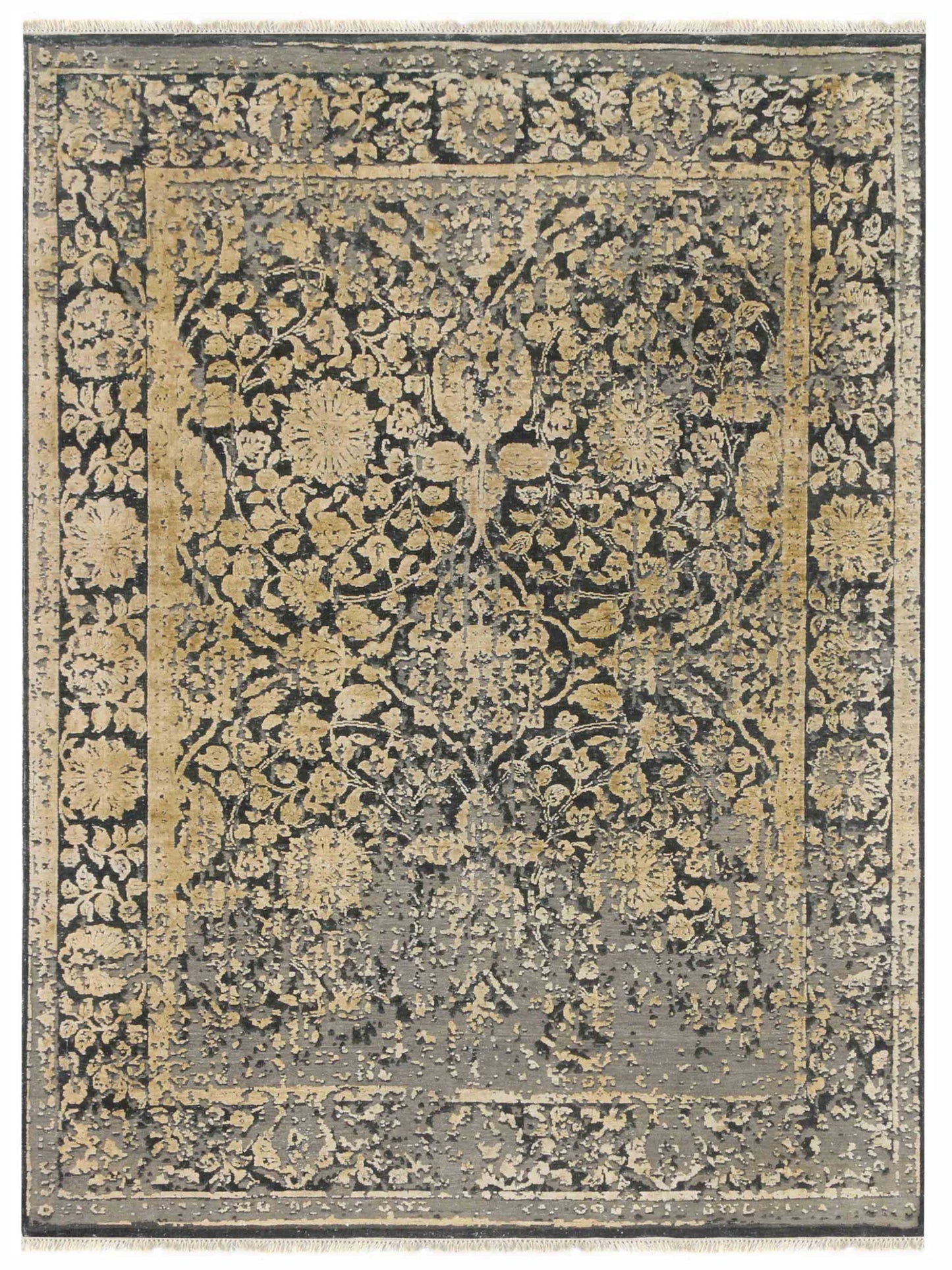 Limited DALBY DA - 725 Silver Sand Light Gold Traditional Knotted Rug - Rugs - Limited - Atlanta Designer Rugs