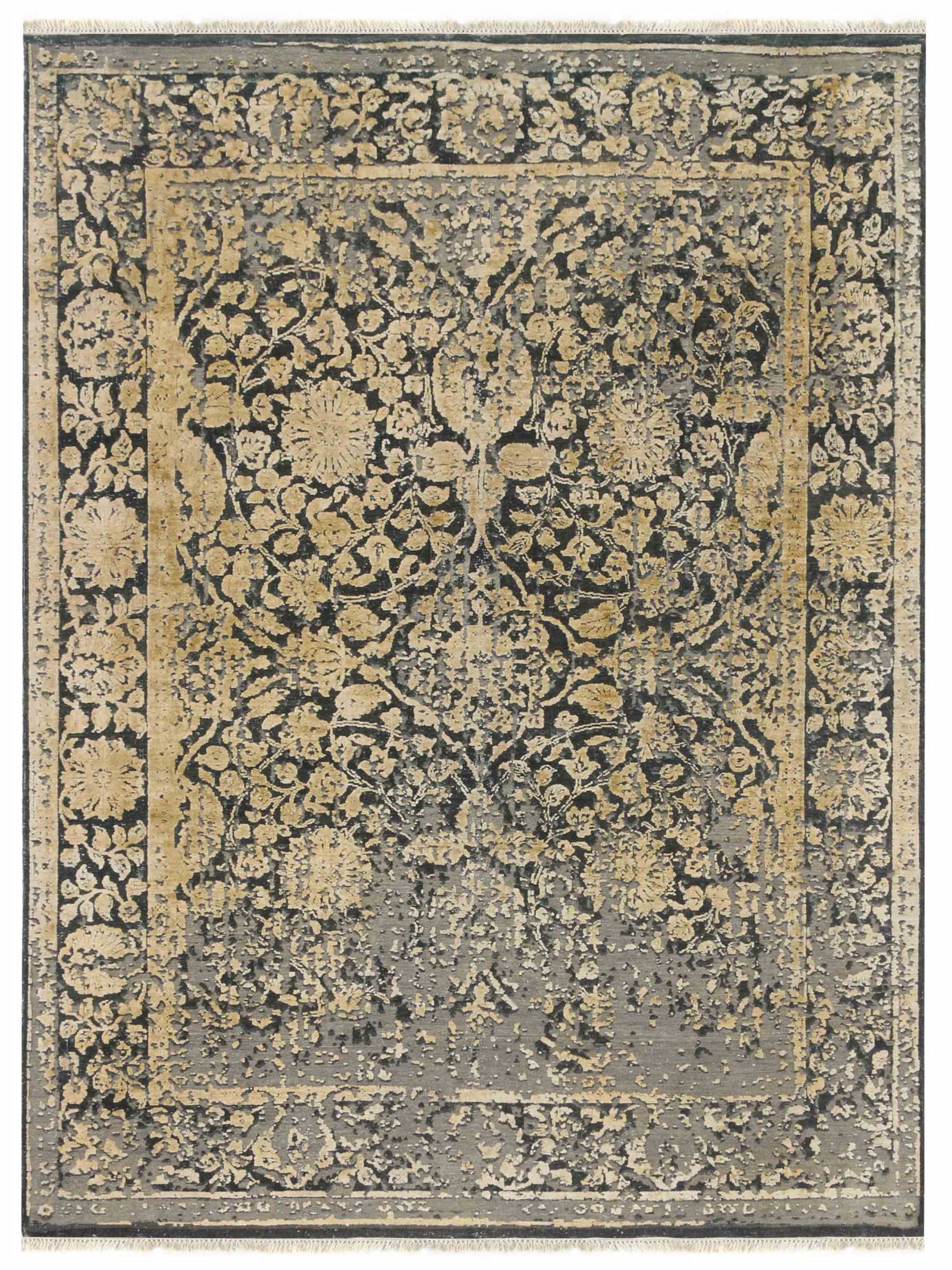 Limited DALBY DA - 725 Silver Sand Light Gold Traditional Knotted Rug - Rugs - Limited - Atlanta Designer Rugs