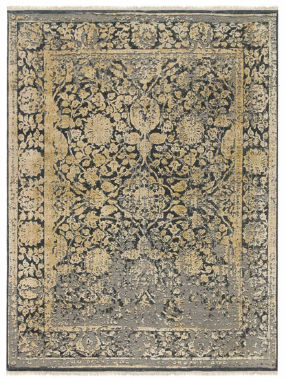 Limited DALBY DA - 725 Silver Sand Light Gold Traditional Knotted Rug - Rugs - Limited - Atlanta Designer Rugs
