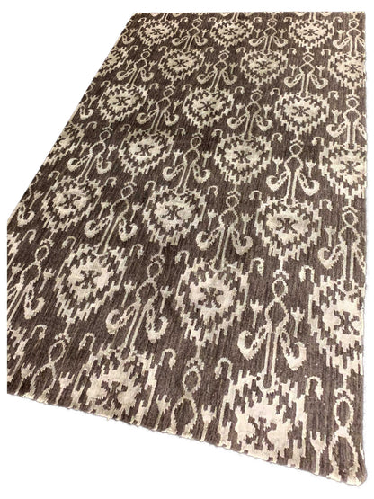 Artisan Hailee  Brown  Transitional Loom Rug