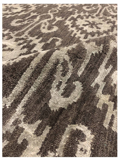 Artisan Hailee  Brown  Transitional Loom Rug