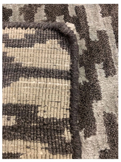 Artisan Hailee  Brown  Transitional Loom Rug