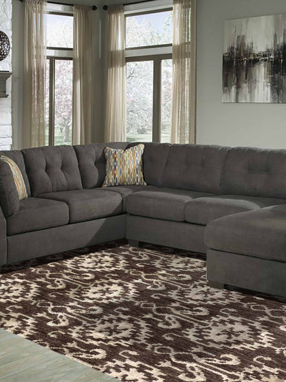 Artisan Hailee  Brown  Transitional Loom Rug