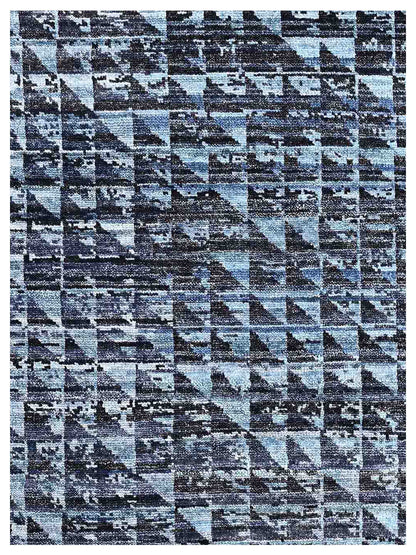 Artisan Essence Black Contemporary Knotted Rug - Rugs - Artisan - Atlanta Designer Rugs