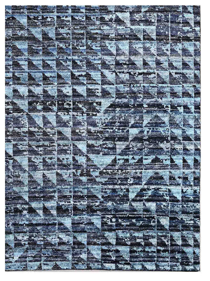 Artisan Essence Black Contemporary Knotted Rug - Rugs - Artisan - Atlanta Designer Rugs