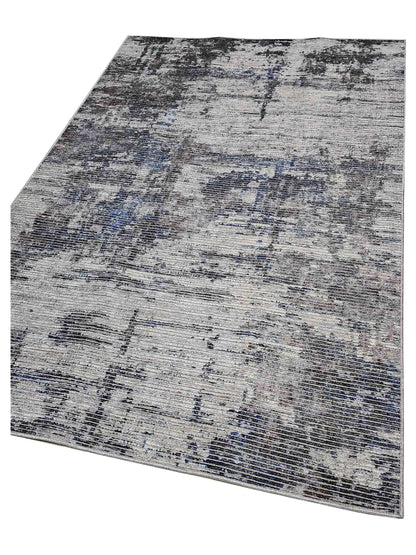 Artisan Washable  Grey Brown Transitional Machinemade Rug