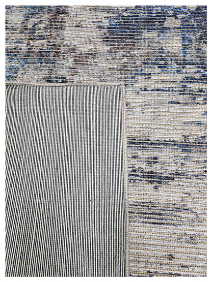 Artisan Washable  Grey Brown Transitional Machinemade Rug
