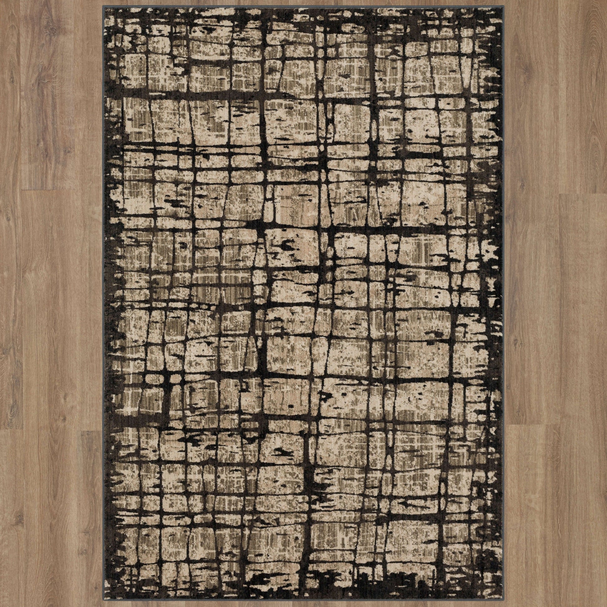 Scott Living Expressions by Scott Living 91677 Oyster Modern/Contemporary Machinemade Rug