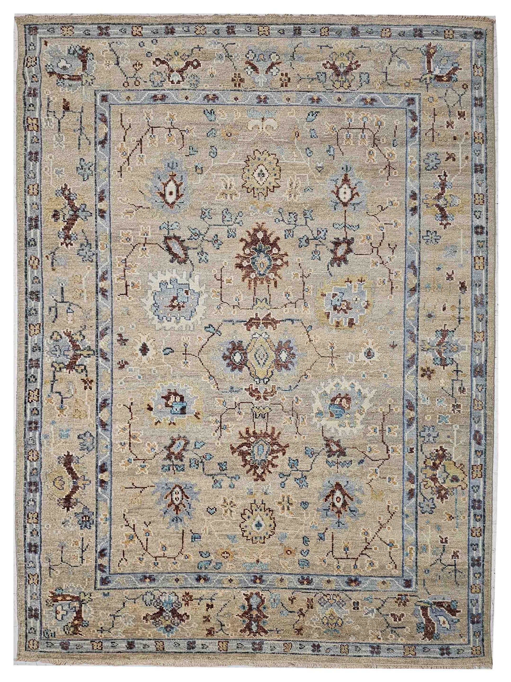 Artisan Felicity FB-366 Grey Traditional Knotted Rug