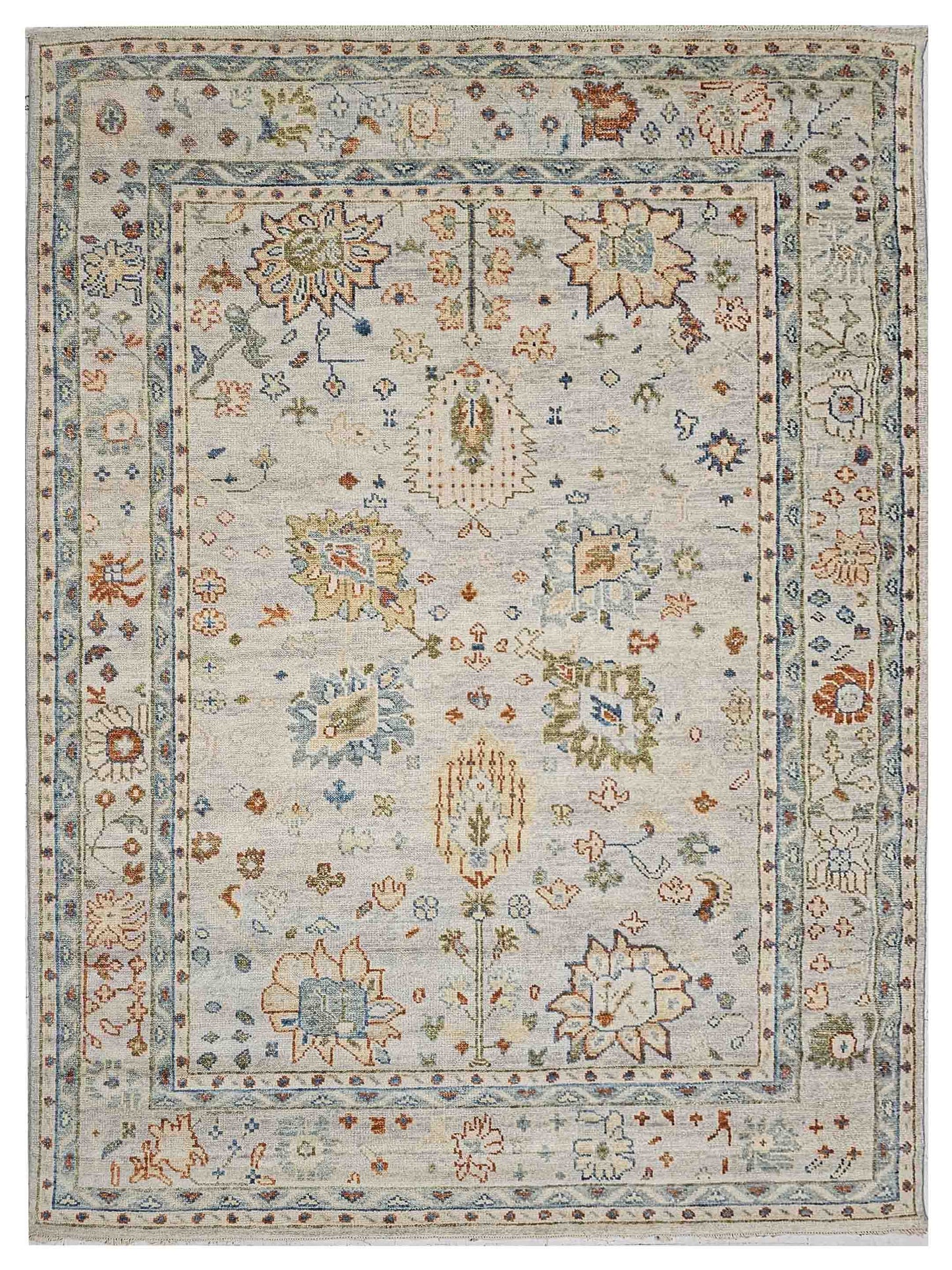 Artisan Felicity FB-367 Silver Traditional Knotted Rug