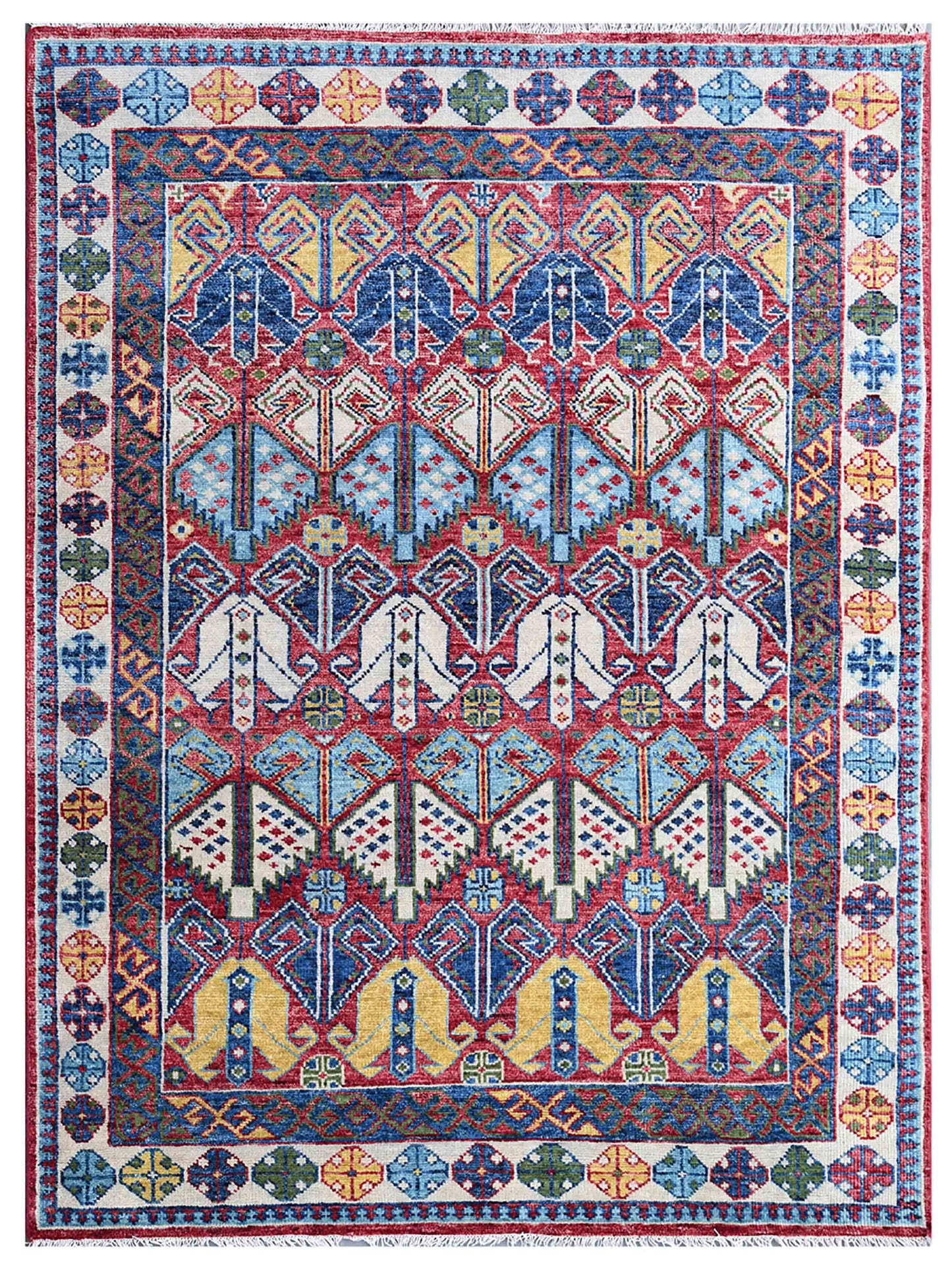Artisan Felicity FB-475 Red Traditional Knotted Rug