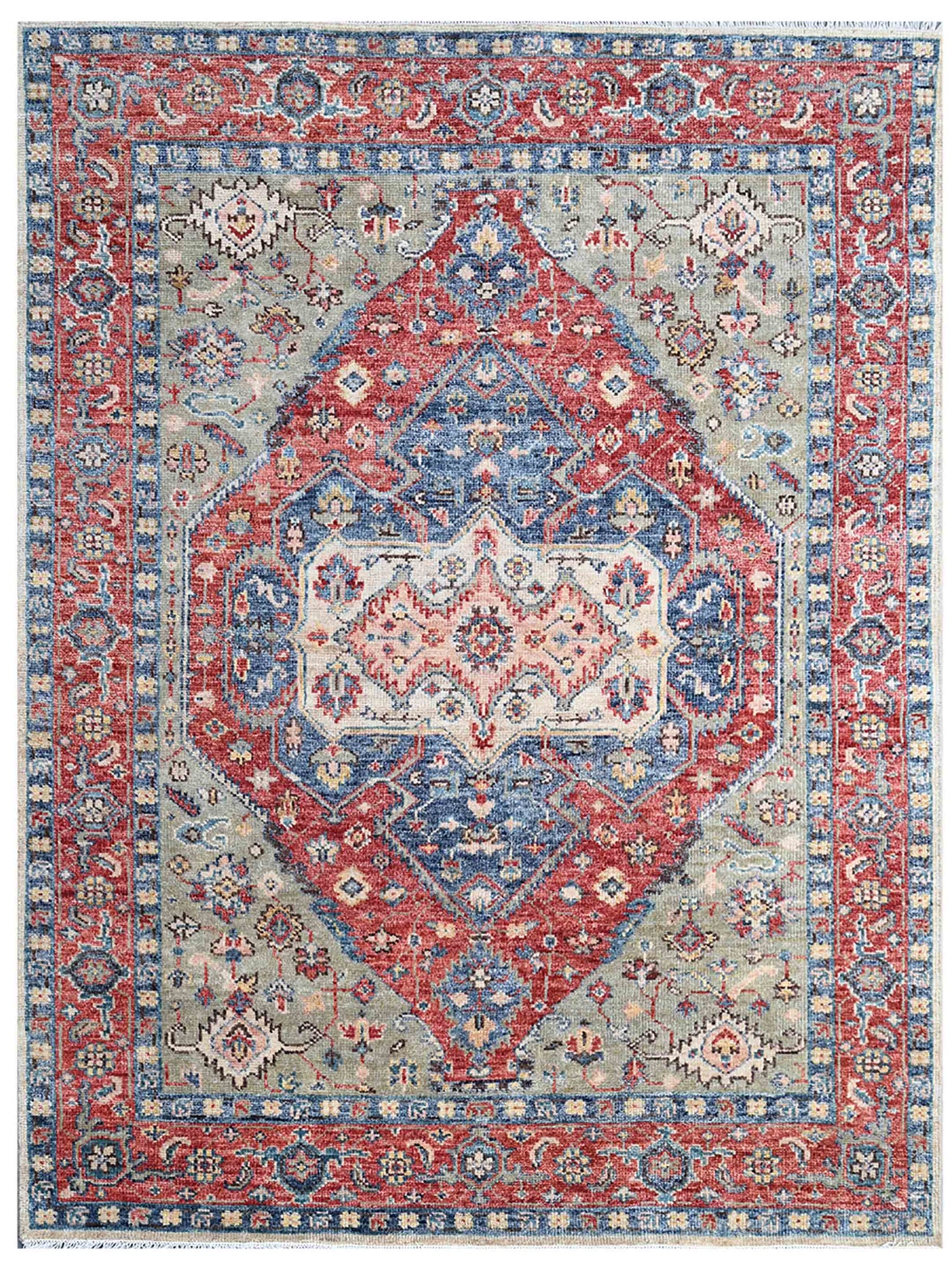 Artisan Felicity FB-478 Red Traditional Knotted Rug